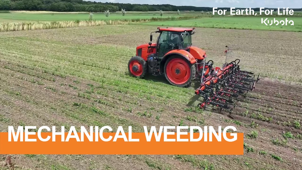 Kubota IC series and GI series: Utmost precision in mechanical weed control  | #Kubota 2024
