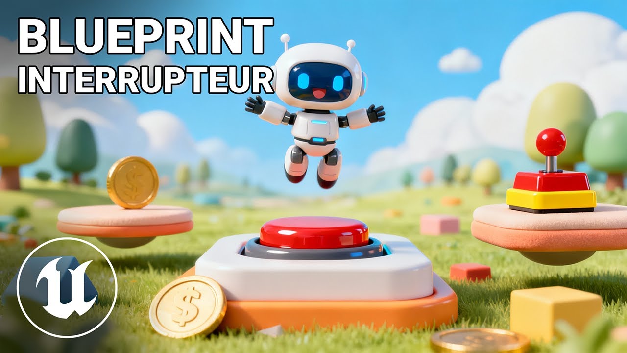 #9 Tuto  Unreal Engine 5.7 : Système d'Interrupteur et Changement de Couleur / Material