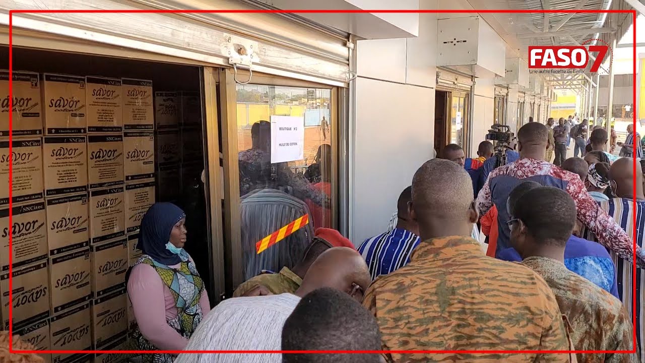 Burkina Faso : Une opération spéciale de vente de produits de grande consommation à Faso Yaar lancée