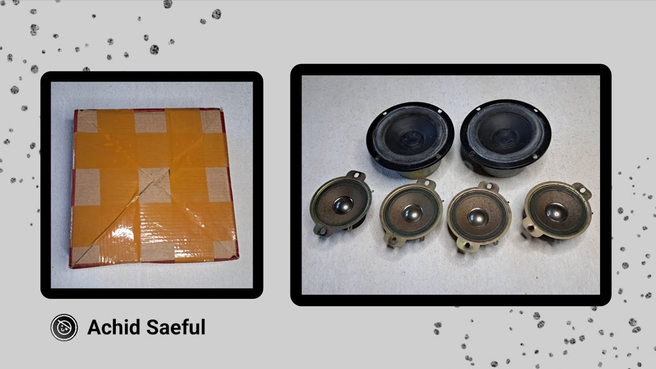 Unboxing Speaker Vocal 3 Inch & Speaker Twitter Sony 2 Inch Second | No Talking