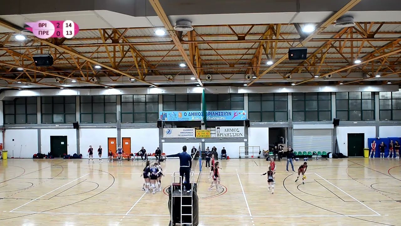 ΒΡΙΛΗΣΣΙΑ - ΠΡΕΒΕΖΑ Pre League βόλεϊ γυναικών 2024.02.17 set 3