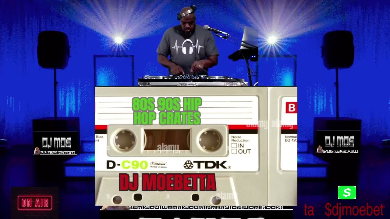 1/15/26 Dj MoeBetta 80s 90s Hip Hop Crates Mix!