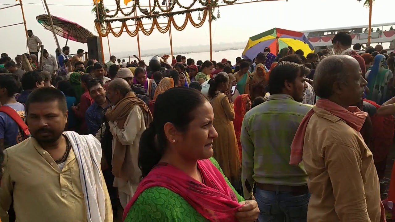 Kartik purnima snan at SHEETLA GHAT VARANASI