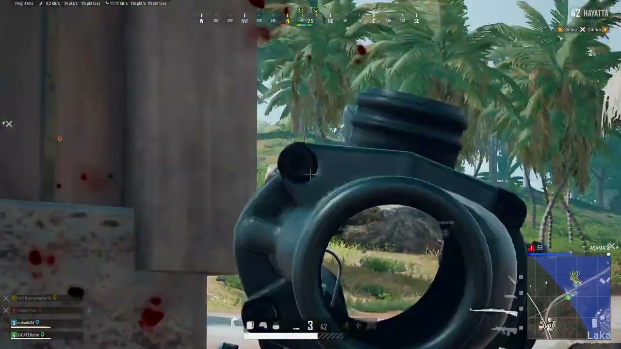 PUBG SANHOK ÇIKARTMASI FPP SQUAD #pubg #squad 
