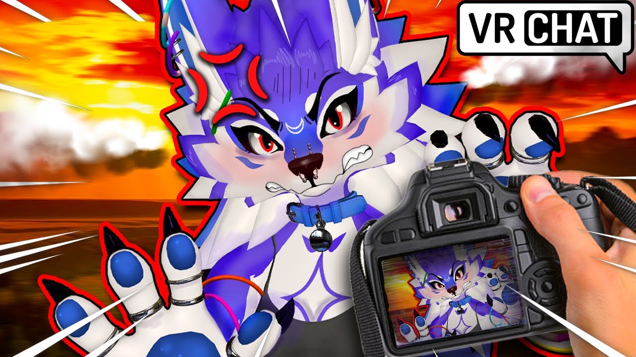 У пользователя VrChat Furry случился нервный срыв из-за того, что его засняли на видео.