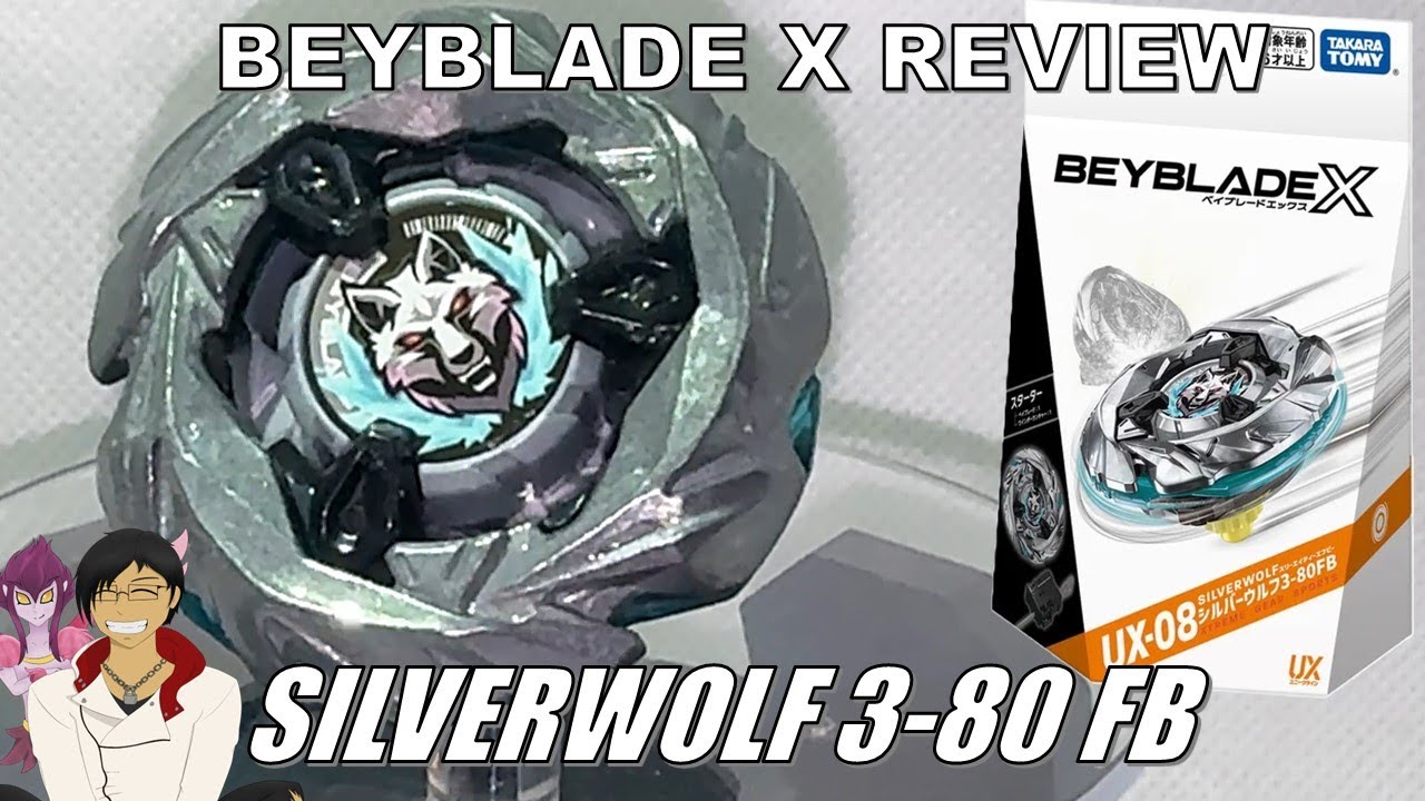 ULTIMATE Defense/Stamina Bey!!?? Silverwolf 3-80 FB (UX-08) Распаковка и обзор | Beyblade X