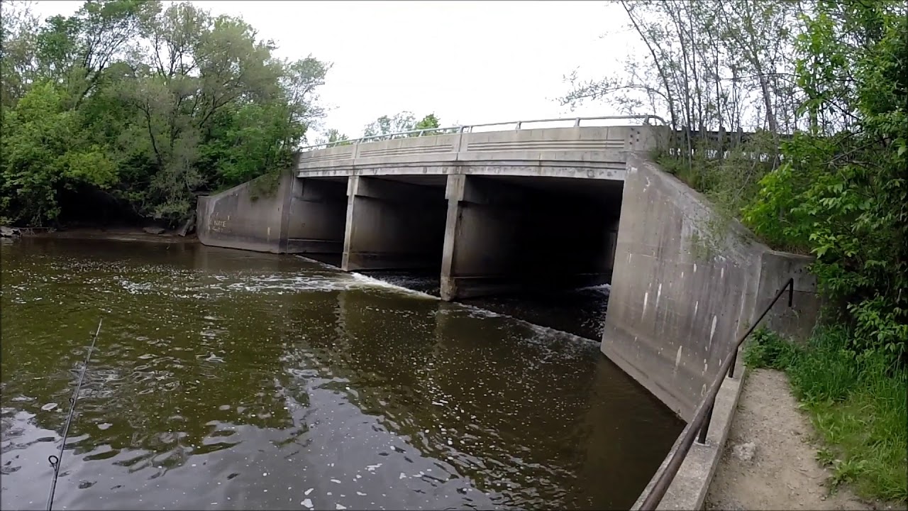 Fishing Nankin Lake and Rouge River in Hines Park/Drive