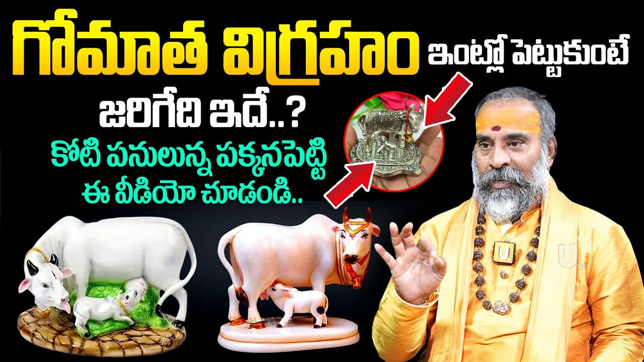 Importance of Kamadhenu at Home | Gomatha Pooja | Dharmasandehalu | Subramanya Sharma | Its UTV
