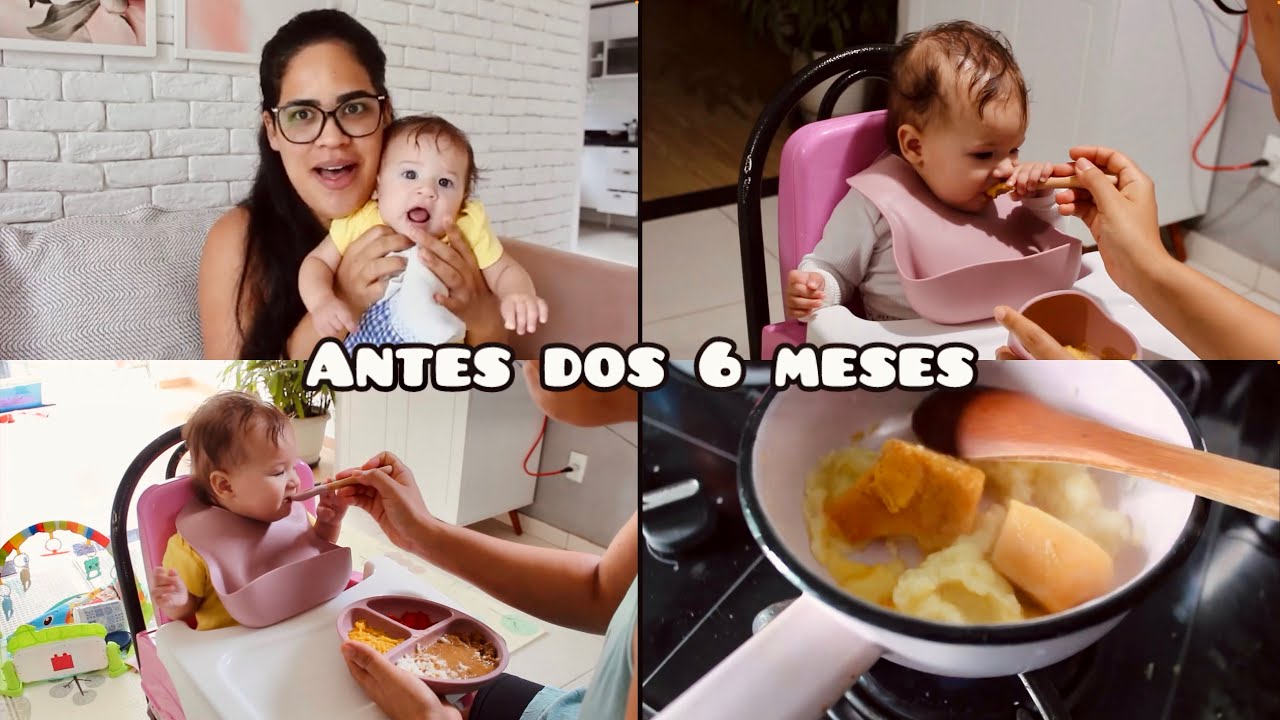 COMECEI A INTRODUÇÃO ALIMENTAR DA MINHA BEBÊ | RECEITAS E DICAS