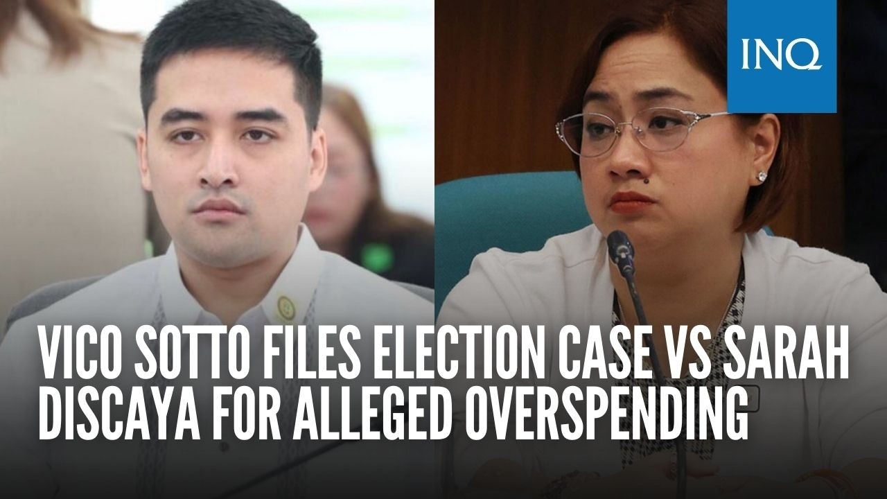 Vico Sotto files election case vs Sarah Discaya for alleged overspending