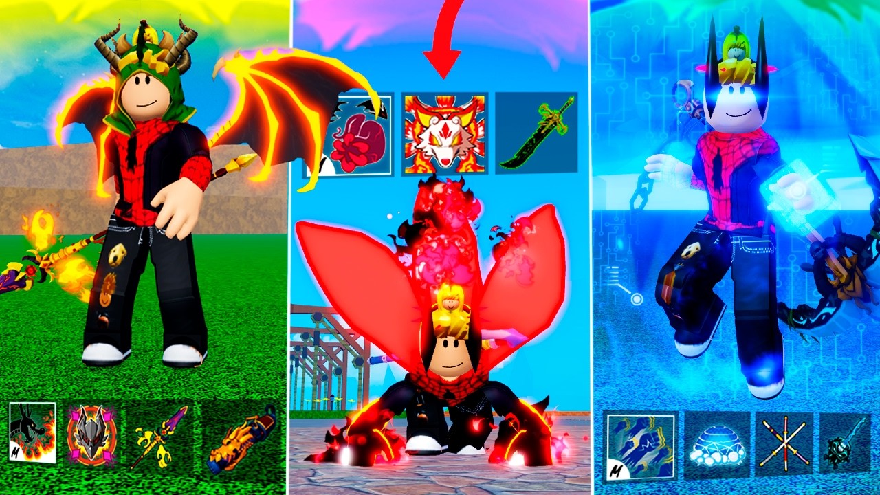 I TRIED THE MOST USED COMBOS IN BLOX FRUITS and now I'm a pro 🔥