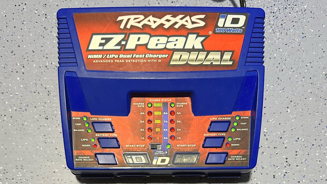 How To Charge Your Lipos With Traxxas EZ-Peak Dual Live ID Charger