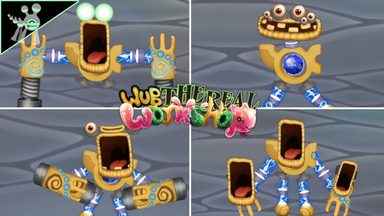 Wubthereal Workshop / All Monsters Sounds And Animations (My Singing Monsters)