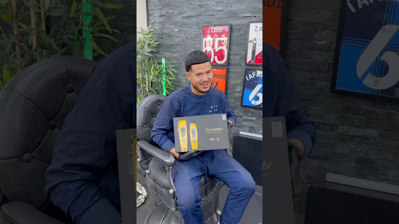 Unboxing the new JRL x Lamborghini Diamanté Clipper and Trimmer with C&S 