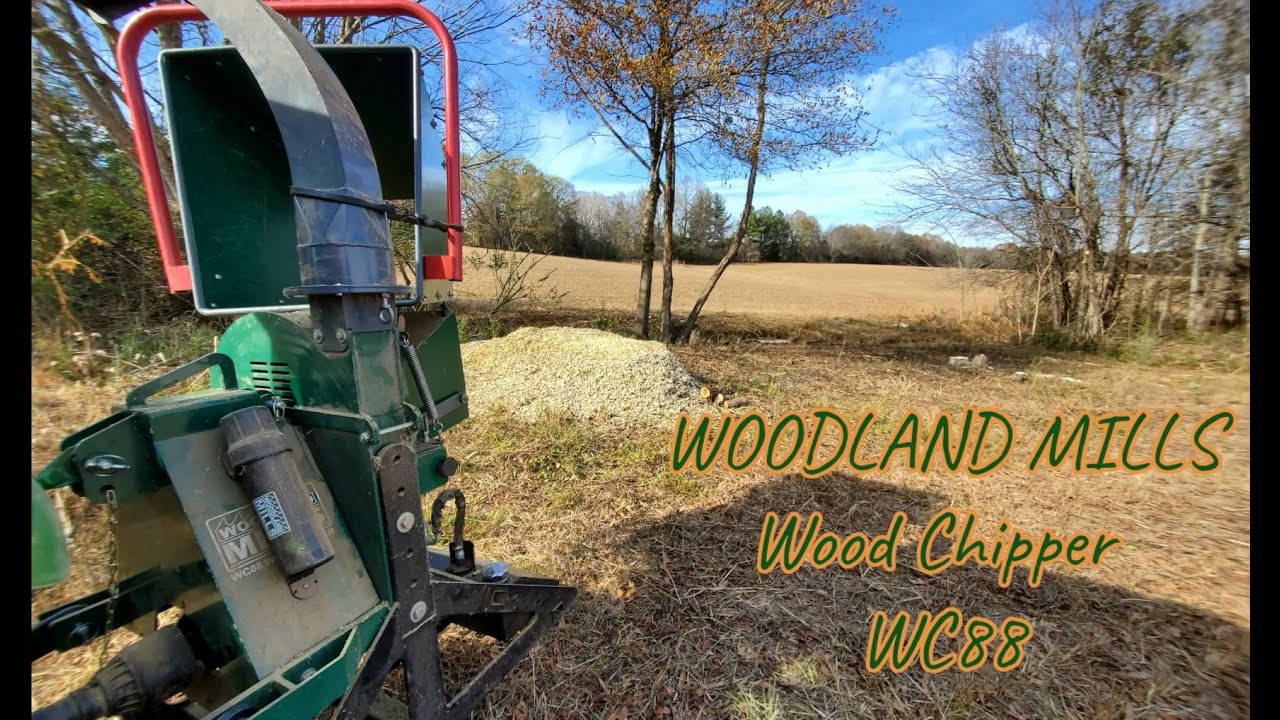 Woodland Mills Wood Chipper WC88