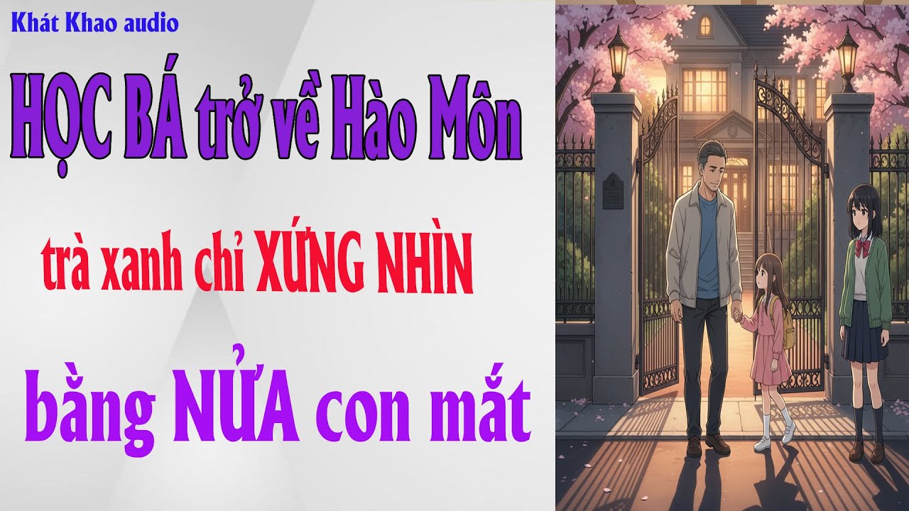 FULL | HỌC BÁ TRỞ VỀ HÀO MÔN , TRÀ XANH CHỈ XỨNG NHÌN BẰNG NỬA CON MẮT || Khát Khao audio