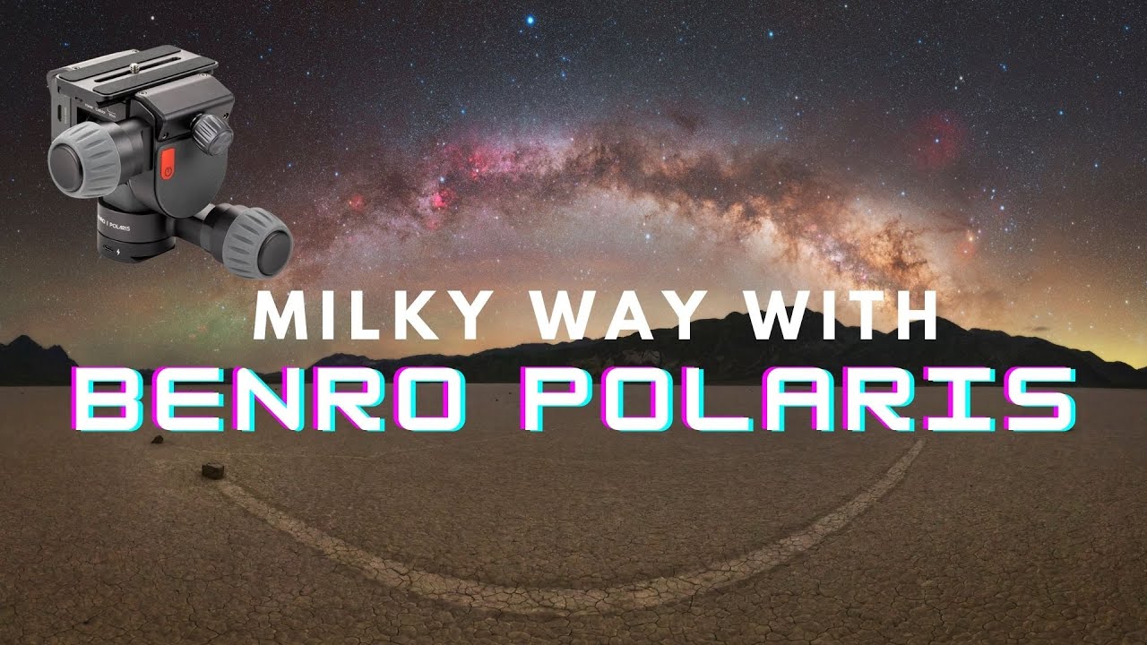 Milky Way with BENRO POLARIS at the Racetrack Playa - Astrophotography in Death Valley