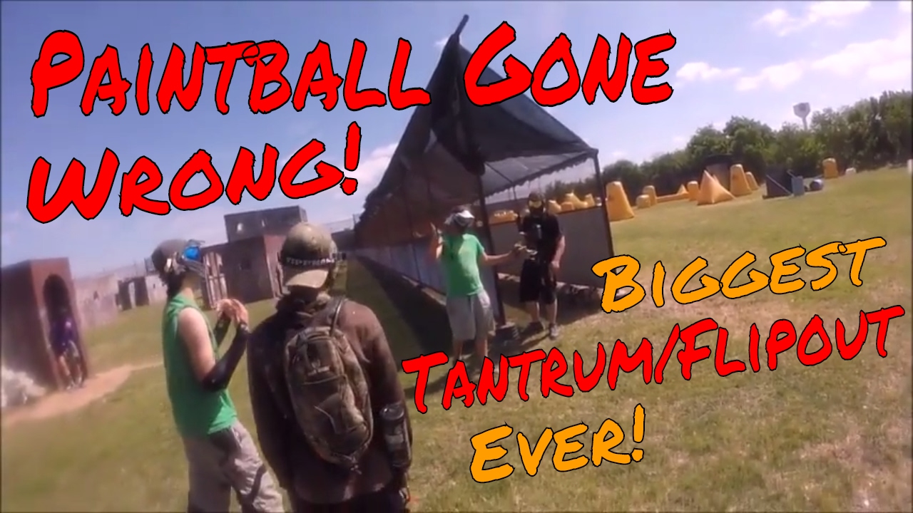 Paintball Flipout/Fight 2017