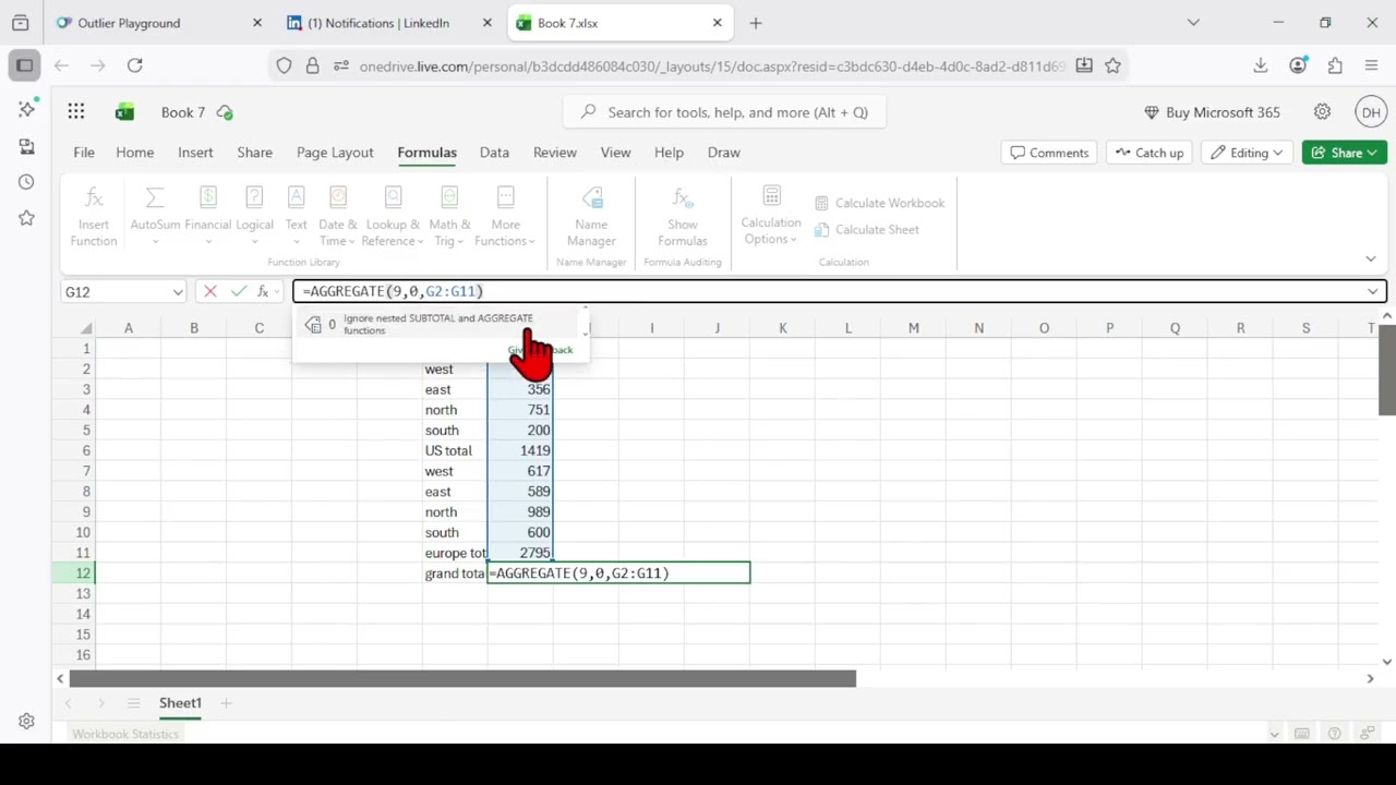 Microsoft 365 Excel Tutorials: Unit 2, Lesson 3 - advanced array functions