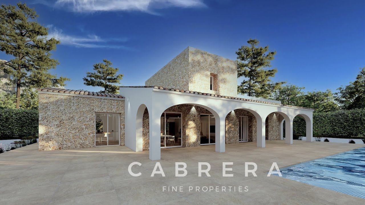 RUSTIC LUXURY PROPERTY - MODERN VILLAS - NEW COUNTRY HOUSES - COUNTRY HOMES - BENISSA - COSTA BLANCA