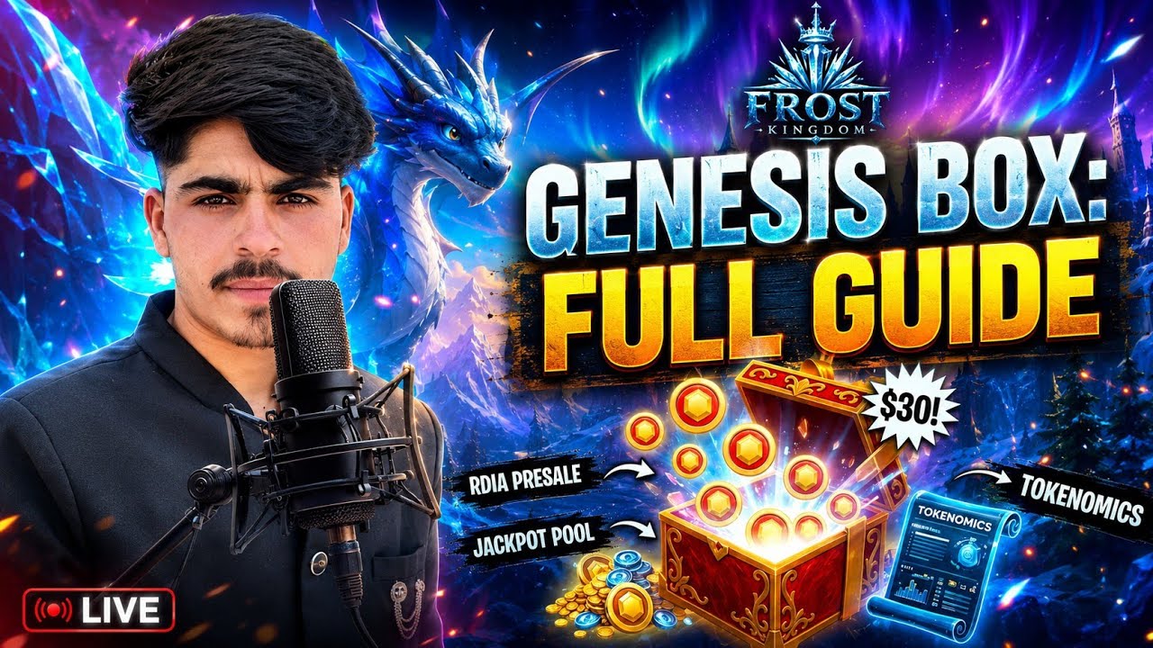Frost Kingdom Genesis Box: Hidden Rewards, RDIA Presale & Jackpot Strategy