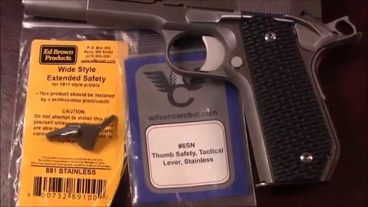 1911 Thumb Safety: бой Уилсона против Эда Брауна