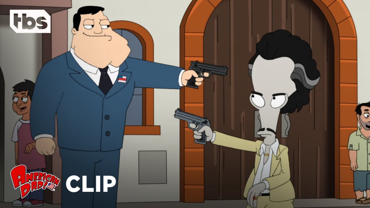American Dad: Stan And Roger's Epic Standoff (Clip) | TBS