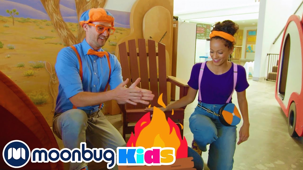 Blippi and Meekah visit the Childrens Museum! | Learn ABC 123 | Educational Videos | Moonbug Kids