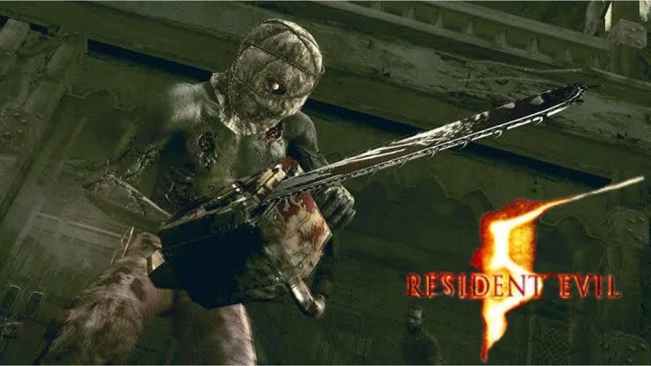 [RESIDENT EVIL 5] #3 OLHA O HOMI DA MOTOSERRA!