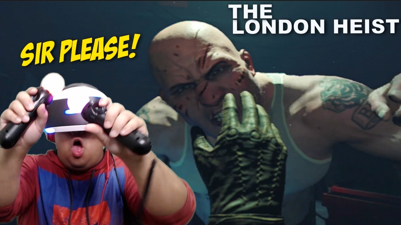 THIS MODAPH#%KA TRYNA KILL ME!! [THE LONDON HEIST] [PSVR]