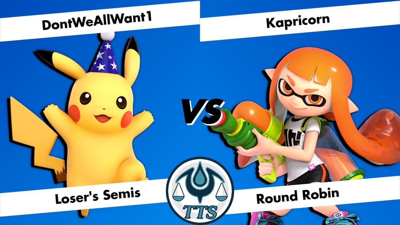 Tip the Scales 129 - Loser's Semis - DontWeAllWant1 (Pikachu) vs Kapricorn (Inkling)