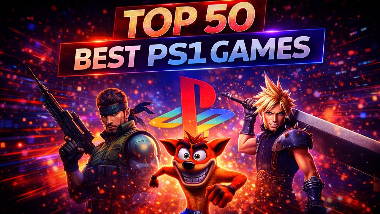 Top 50 PlayStation 1 Games of All Time
