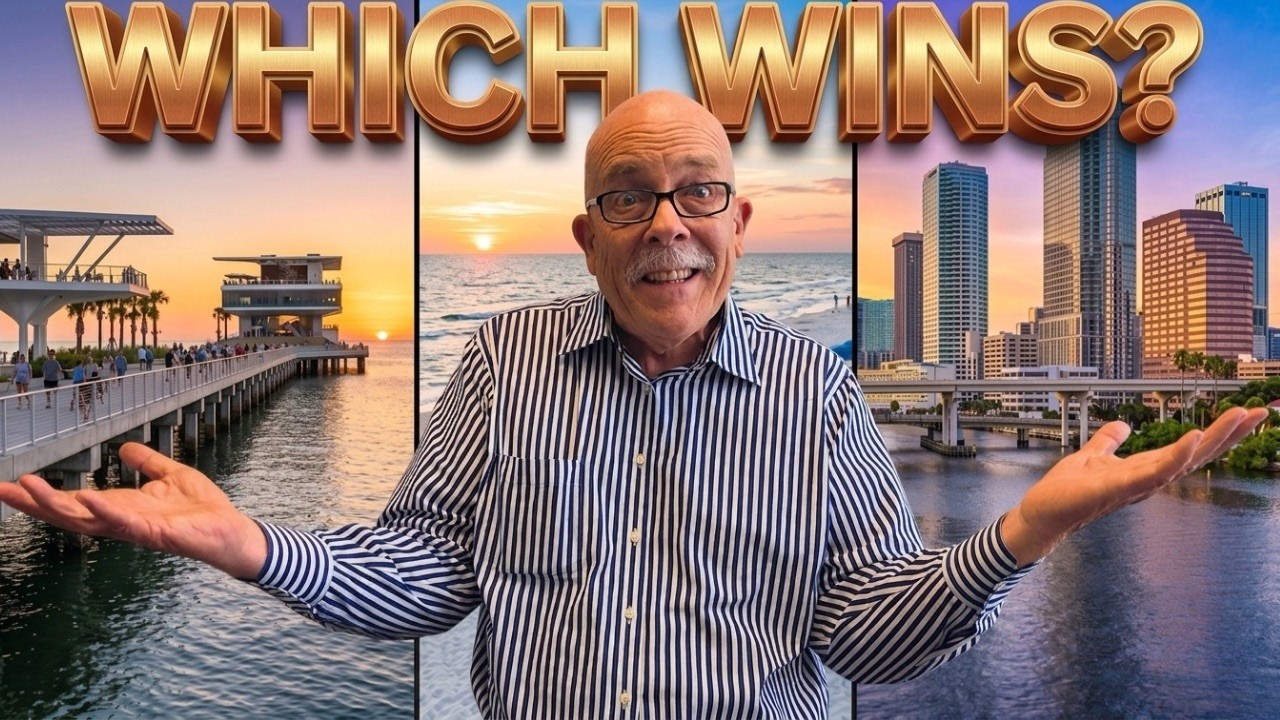 DON'T MOVE to Tampa Bay Yet! | St Pete vs Tampa: The Honest Truth | Tampa Bay Relocation