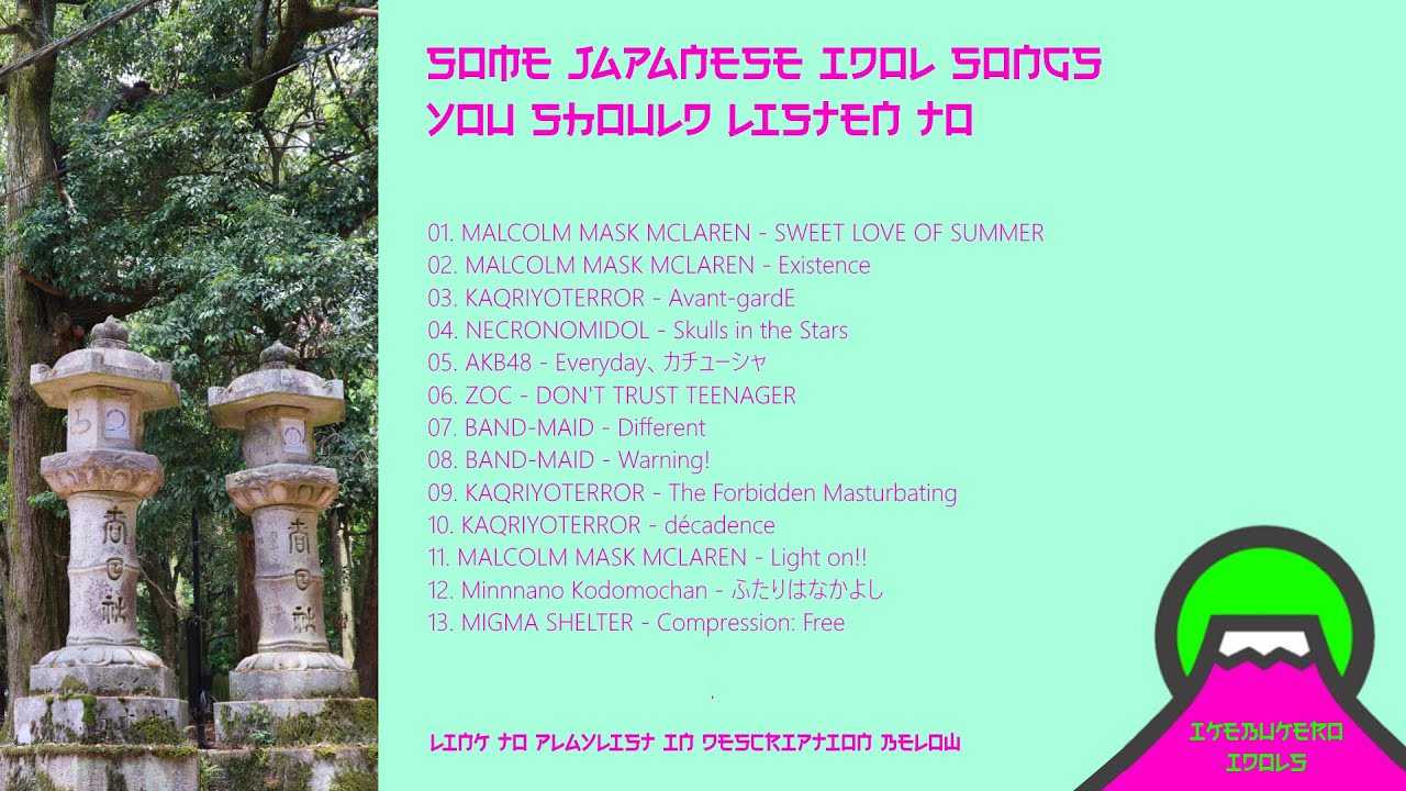 Japanese idol songs you should listen to right now