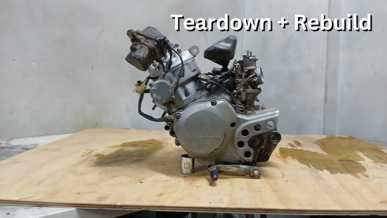Yamaha DT200 DT125 Engine REBUILD - Complete Teardown & Inspection (Part 2)