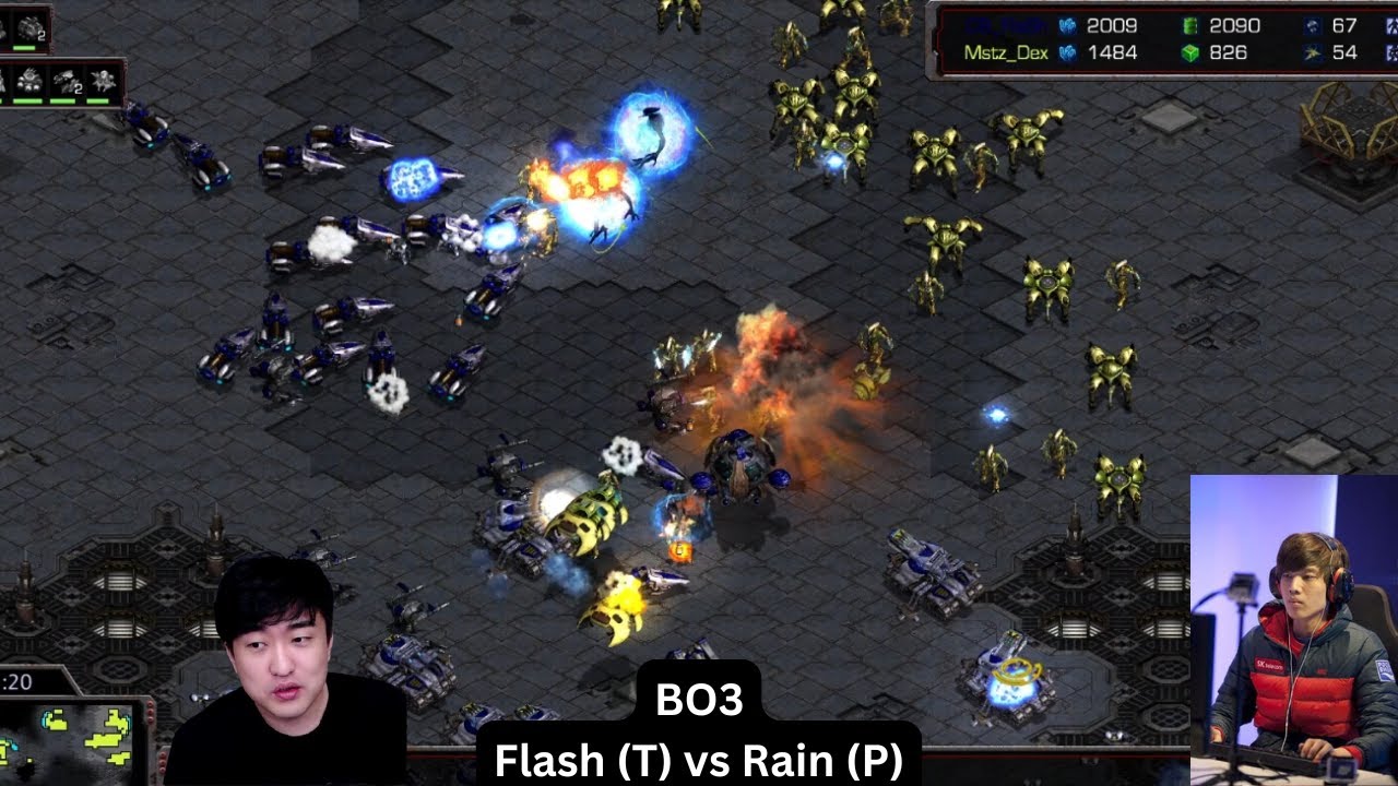 [Starcraft] BO3 - Flash (T) vs Rain (P)
