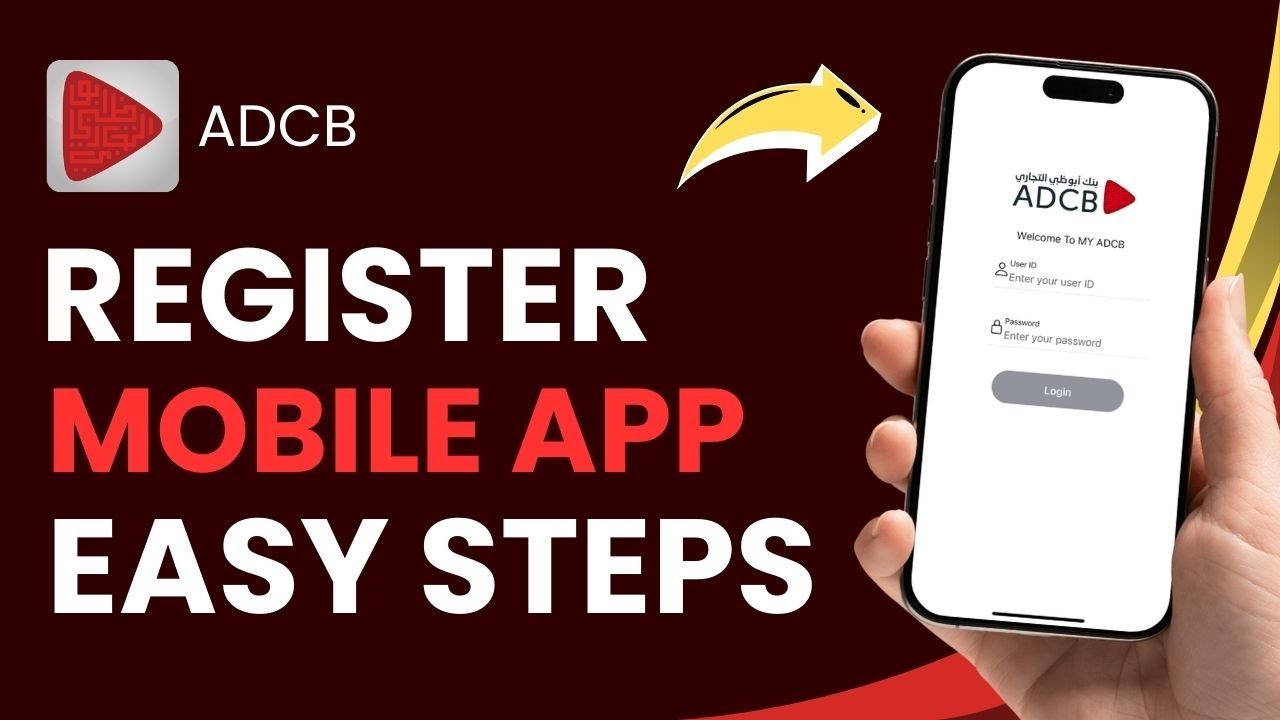 How to Register ADCB Mobile App