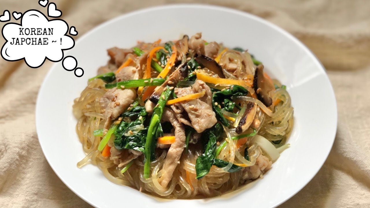 MIẾN TRỘN HÀN QUỐC | HOW TO MAKE KOREAN JAPCHAE ~ !