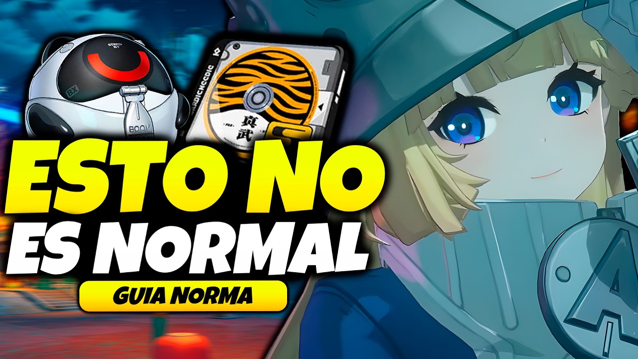 😡NO DEBER&Iacute;A estar TAN FUERTE | Guia y Build Norma | Zenless Zone Zero
