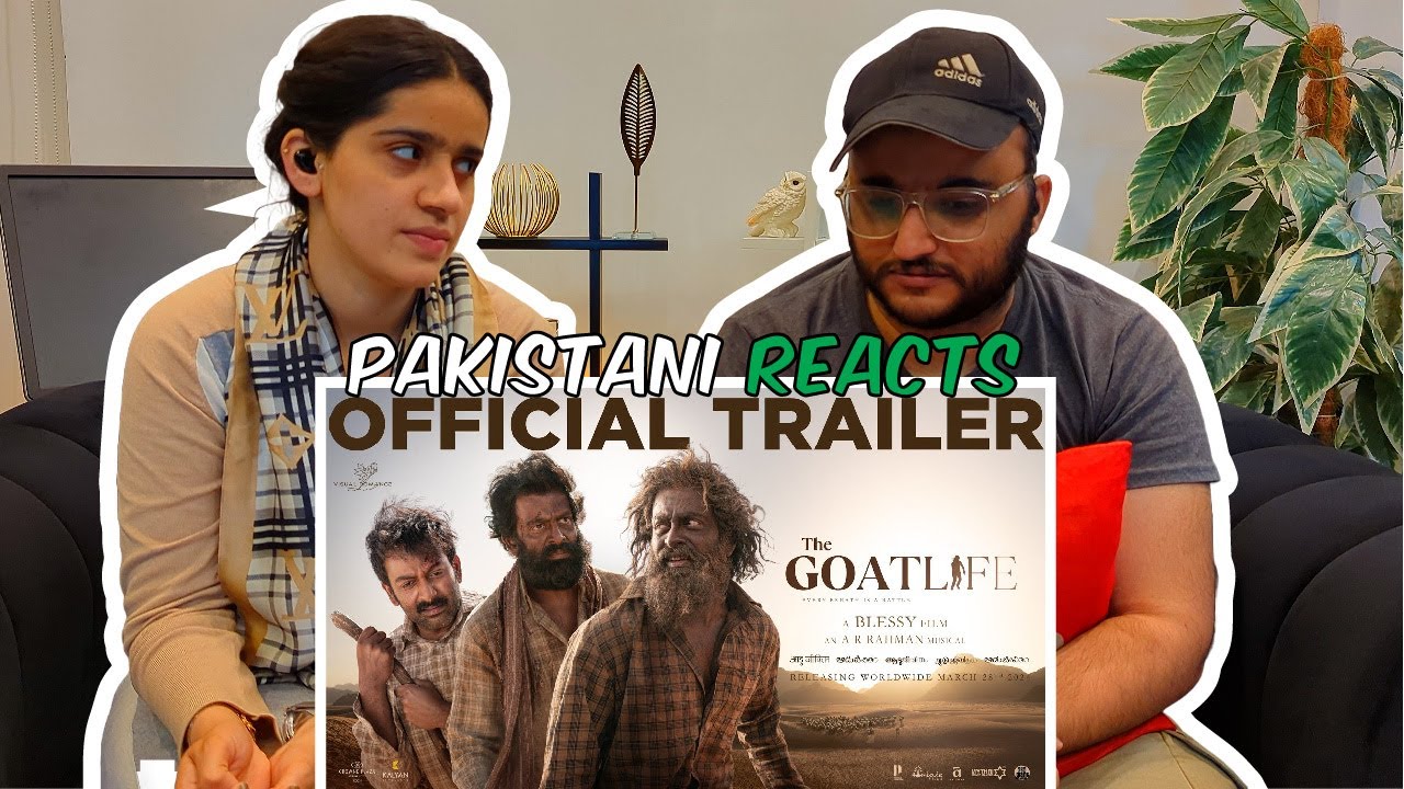 Pakistani Reaction on Aadujeevitham |The GoatLife Official Trailer | Reaction Squad