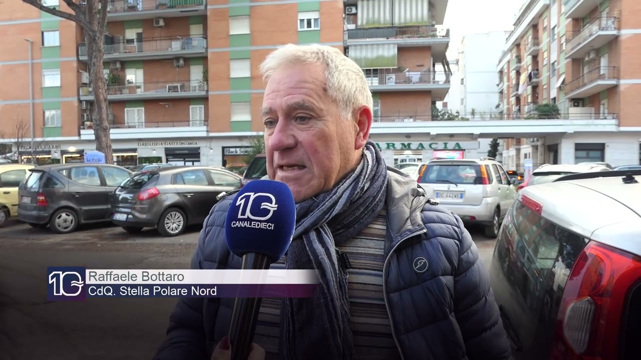 Ostia, sono ancora fermi i lavori per il rifacimento di via Capo Passero - Canale 10