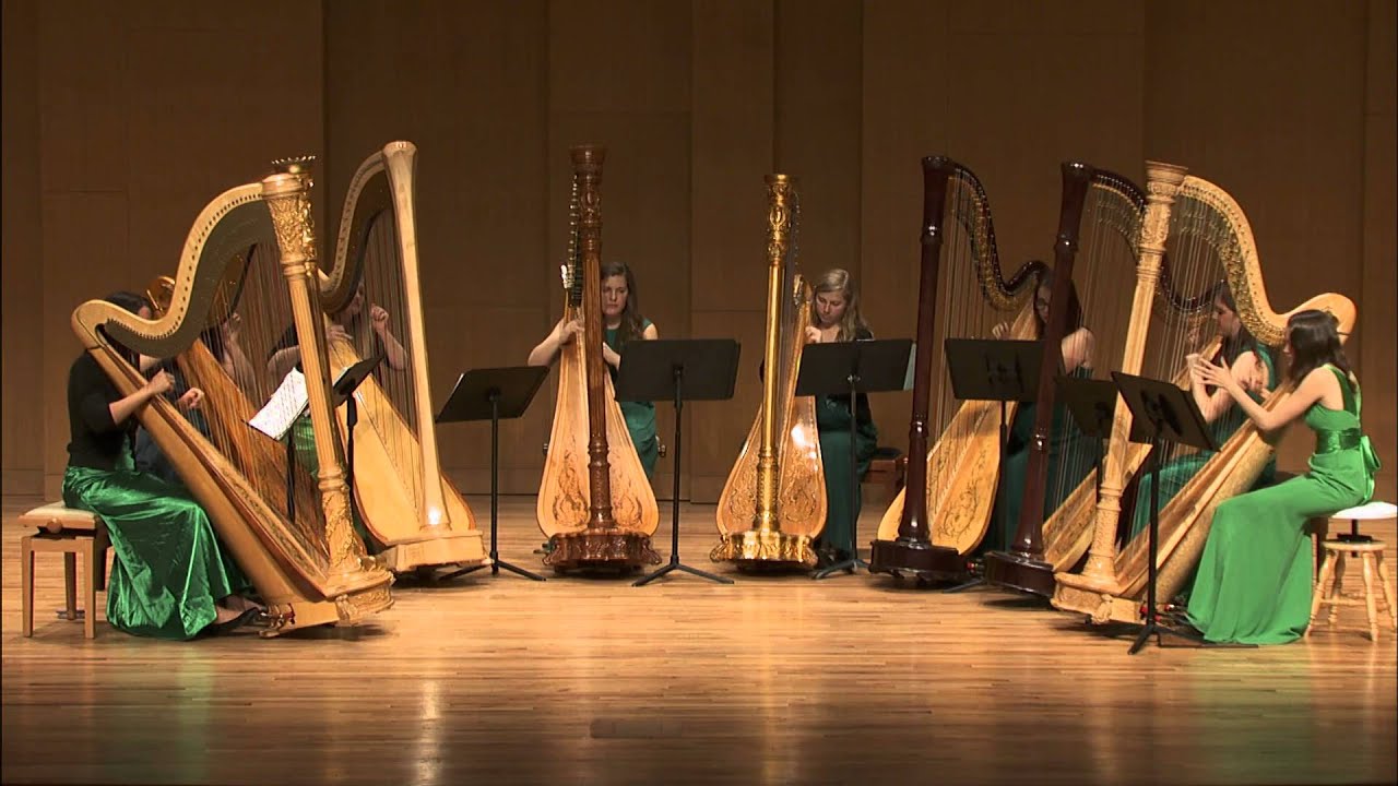 UNT Harp Beats: Alfredo Rolando Ortiz - Venezolana for Five Pedal Harps
