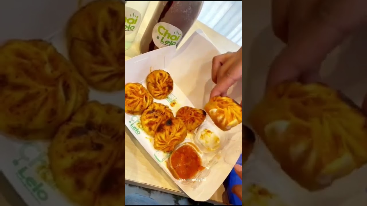 Chai Lelo Tandoori Momos | Blueberry Oreo Shake | Mojito | Cuisine Stylist 