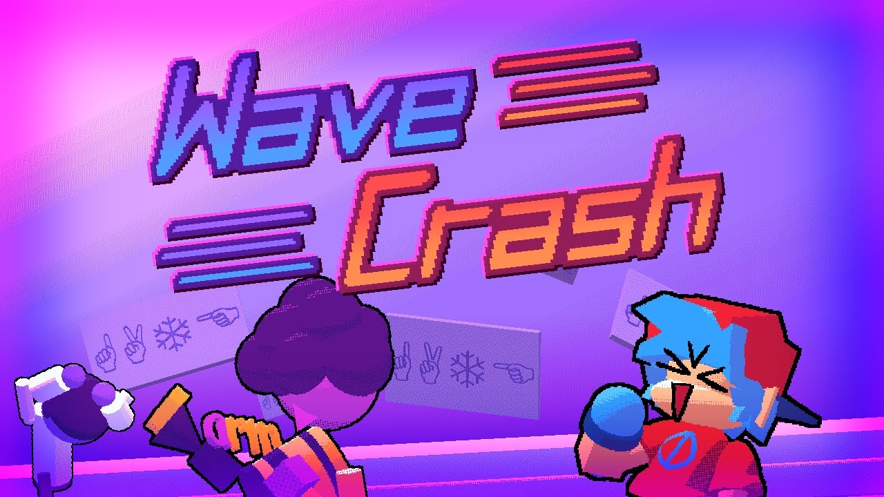 Wave Crash - Vs Dave & Bambi fantrack/animation