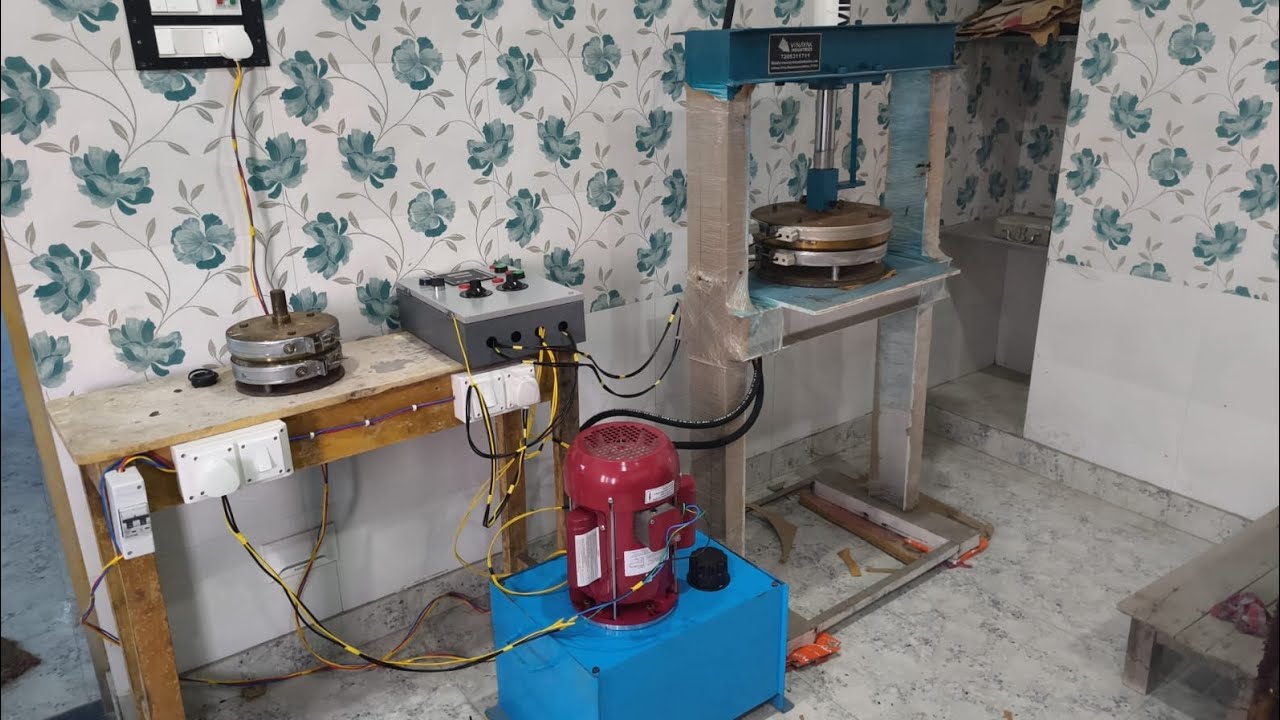 Single die paper plate making machine Installed @ Balasore, Odisha 