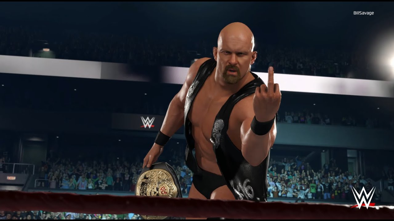 NEW  WWE 2K26 Stone Cold Steve Austin Championship Entrance -  w/ Modded Theme