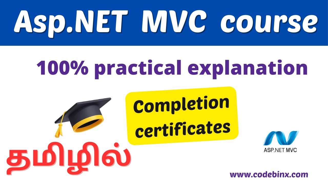 Asp.Net MVC full course for beginners|complete MVC course in tamil|MVC tutorial in Tamil|Codebinx