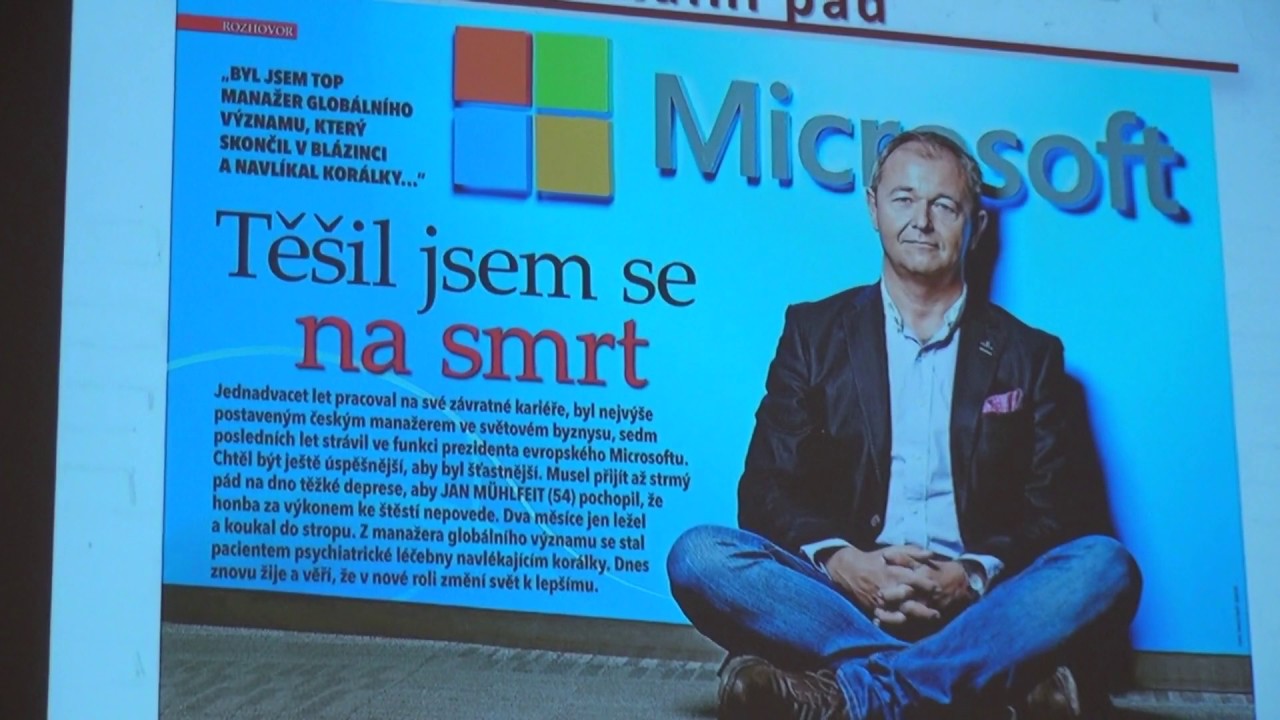 Jan Mühlfeit - Z Harvardu do blázince a nazpátek (ÚMKP, NÚDZ 6.2.2017)