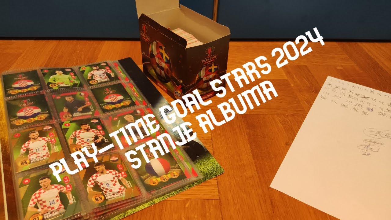 STANJE ALBUMA I DUPLIĆA PLAY-TIME GOAL STARS 2024 IZ KONZUMA