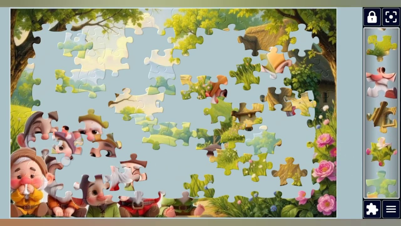 The Seven Dwarfs:Cozy Cottage in the Countryside 🧙🏻‍♀️🧙🏻‍♀️🧙🏻‍♀️🧙🏻‍♀️🧙🏻‍♀️🧙🏻‍♀️🧙🏻‍♀️🛖🌈//puzzlesArt//